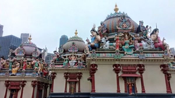 Sri Mariamman, le temple Indien